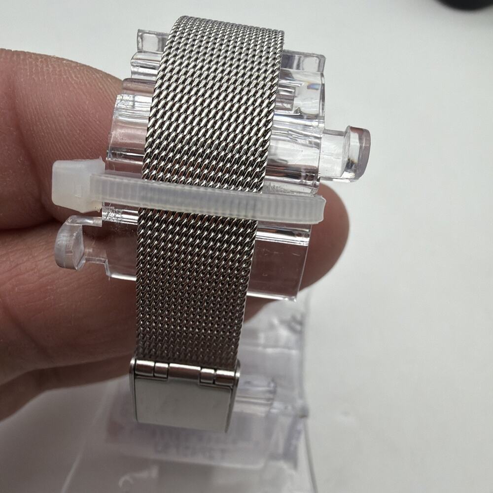 Women's Timex Watch with Mesh Bracelet - Silver T2P457 - Picture 8 of 11